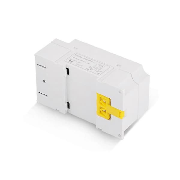 12/24/220V DC Ingång Tidsrelä 7 Dagar Programmerbar 24 timmars Mini Timer Switch Utgångsbelastning 30A