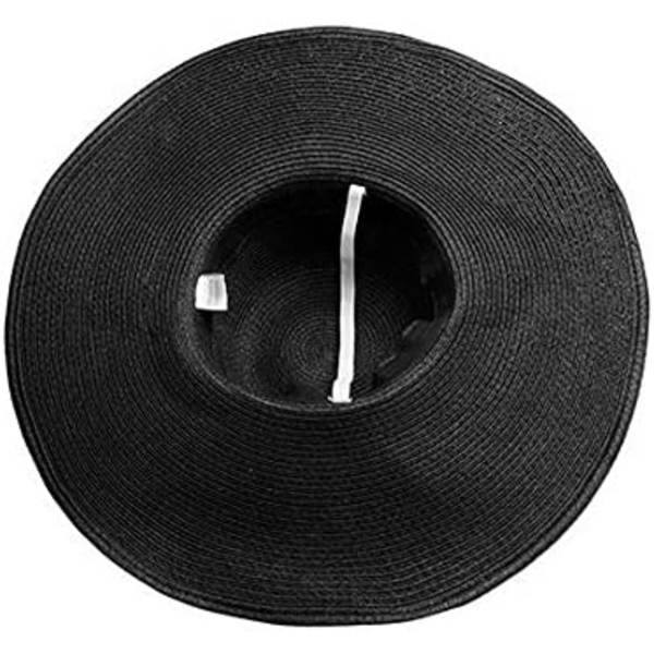 Bred Floppy Solhatt med Bred Brätte