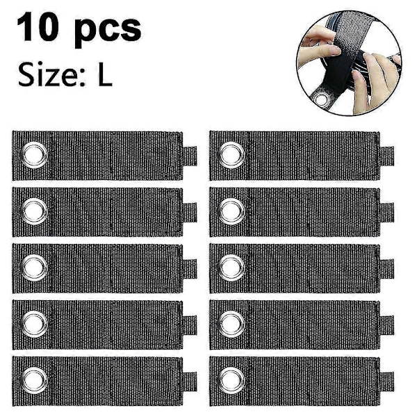 10-pack Förlängningssladd Hållare Organizer