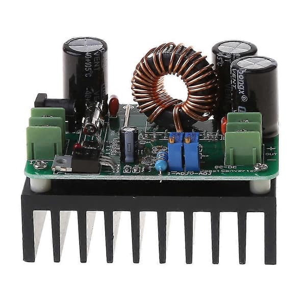 DC 10V-60V til 12V 24V 36V 48V 80V 10A/600W Konverter Step-Up Modul Strømforsyning