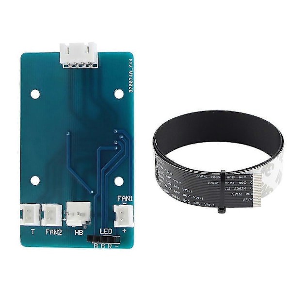 3D-printerdele Hot End PCB-adapterkort + 24-pins kabelsæt til Sidewinder X1