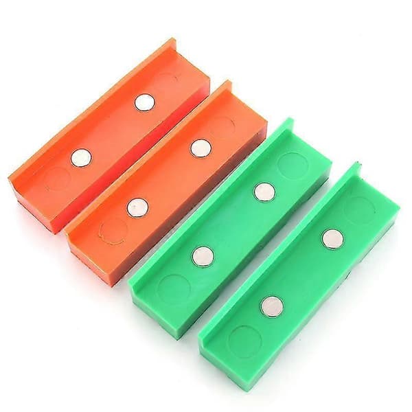 Magnetiske beskyttelsesputer for skrustikker - 2 elementer: 1 multispors og 1 standard 113 mm
