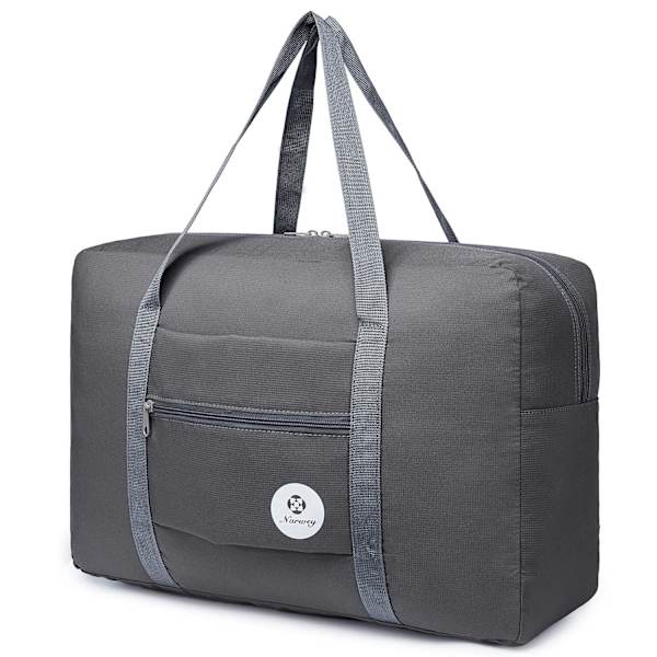 Resväska för Easyjet Airlines Kabinväska 45x36x20 Underseat Fällbar Resväska Holdall Tote Carry on Bagage Övernattning för Kvinnor och Män 25L