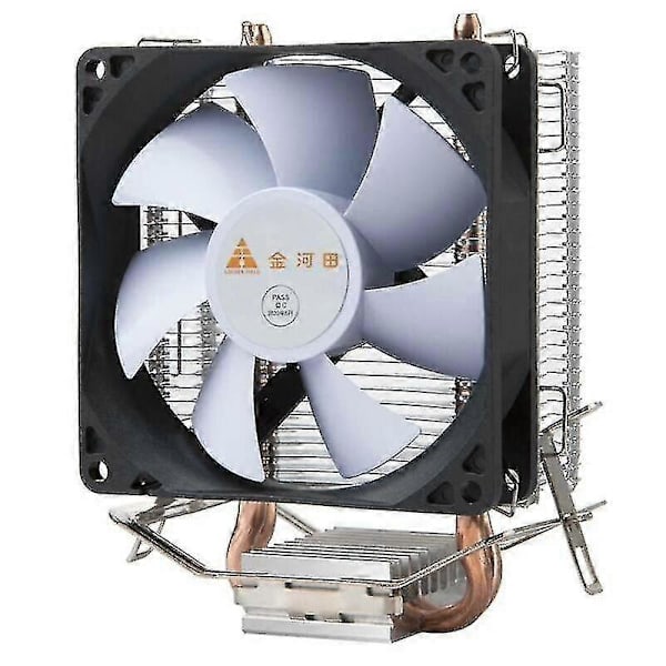 DC 12V 3-benet køleventilator LED køleplade til Intel 115x/775 AMD AM3 AM4 PC CPU