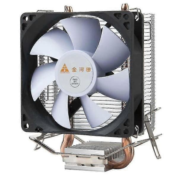 Dc 12v 3-pin kjølevifte LED kjøleribbe for Intel 115x/775 Amd Am3 Am4 PC CPU