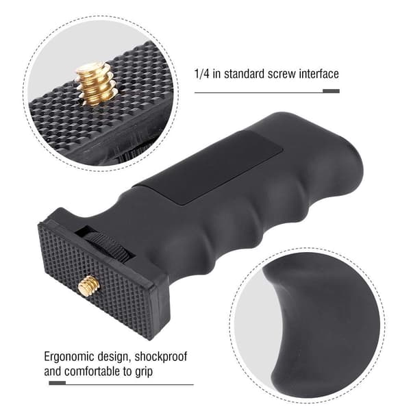 Kamerahandgreppsmontering, kameragreppstabilisator med 1/4\" skruv