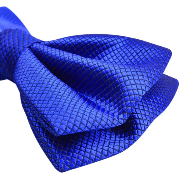 Herr Solid Färg Rosett slips Polyester Förknuten Bröllop Rosett slips