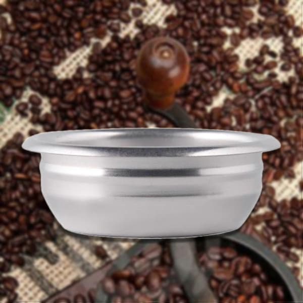 2 Kop Espresso Semi-Automatisk Kaffefilter Rustfrit Stålfilter