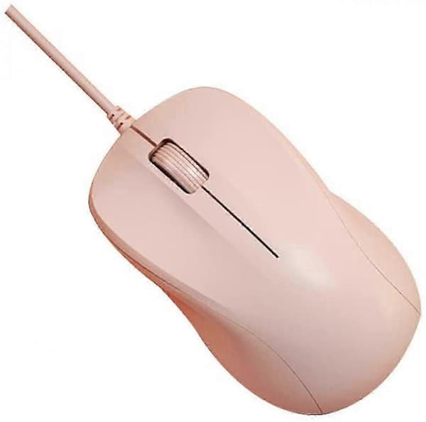 Shxx Lydløs Kablet Mus Notebook Desktop Computermus USB-mus Vitalitetspulver A921-406