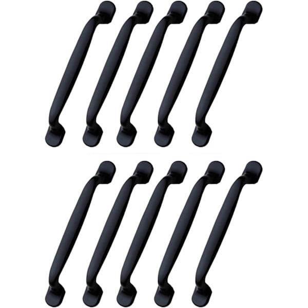 10 kpl musta kaapin kahva 96mm huonekalukahva（96mm）