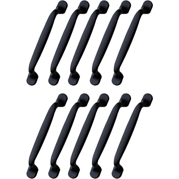 10 stk. sorte skaphåndtak 96mm møbelhåndtak（96mm）