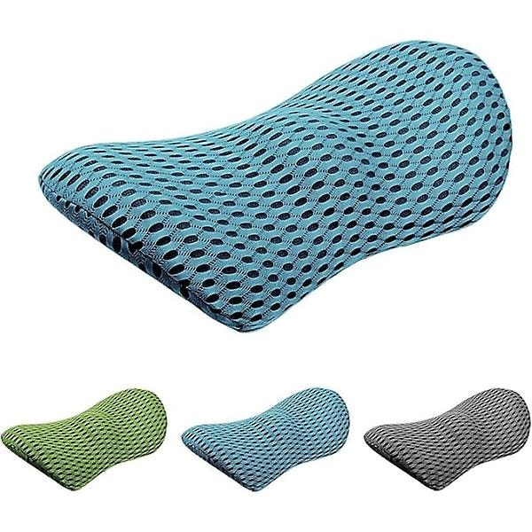 Lumbar Support Pillow Ergonomic Memory Foam Lumbar Pillow, Relieve Back Pain, Breathable & Removable