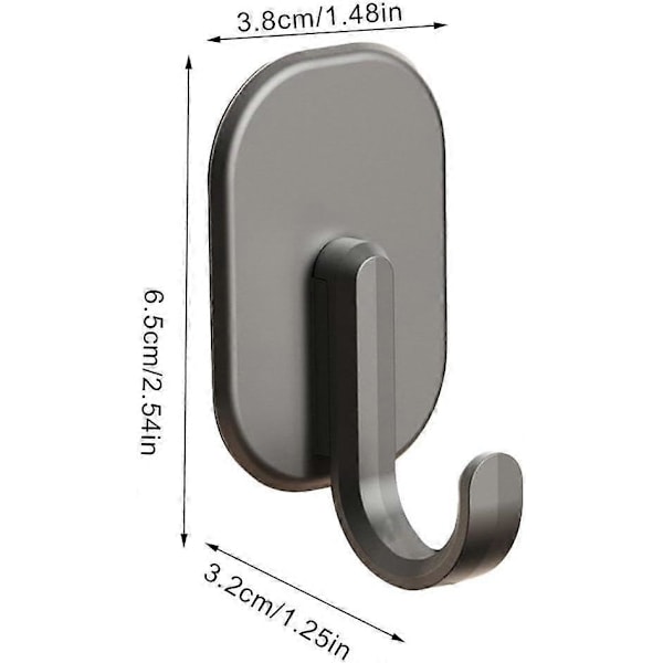 3-pack Starka Magnetiska Krokar för Kökskylskåp Handduk Badrum