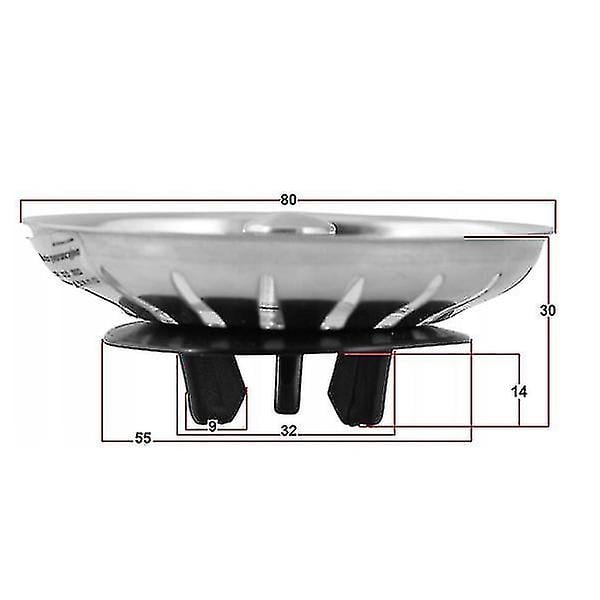 Silorg / Diskhonssil för Ikea Sink Atlant / Domsj