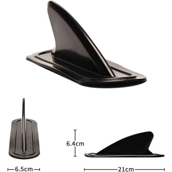 2 stk. Små Surfboard Fin 21x6.5x6.4 Cm/8.27x2.56x2.52 Tommer