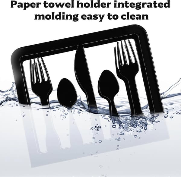2 stk. Serviet holder med mønster, Serviet holder, Metal