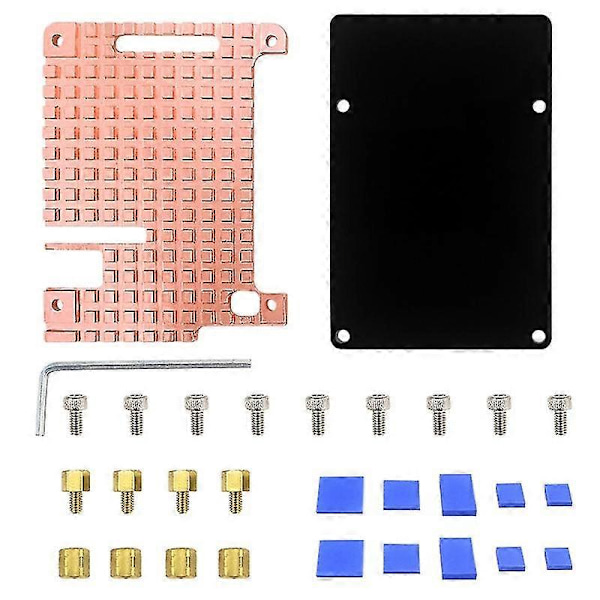 Køleplade Varmeafledning Termisk Kølepude Til Raspberry Pi 4b Radiatorsæt