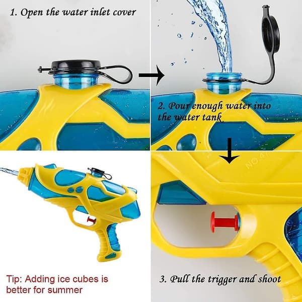 Super Soaker Vattenpistol, Barnleksak Kraftfull Vattenpistol