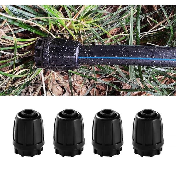 10 stk. dryppvanningskoblinger for rør, dryppvanningspluggadapter