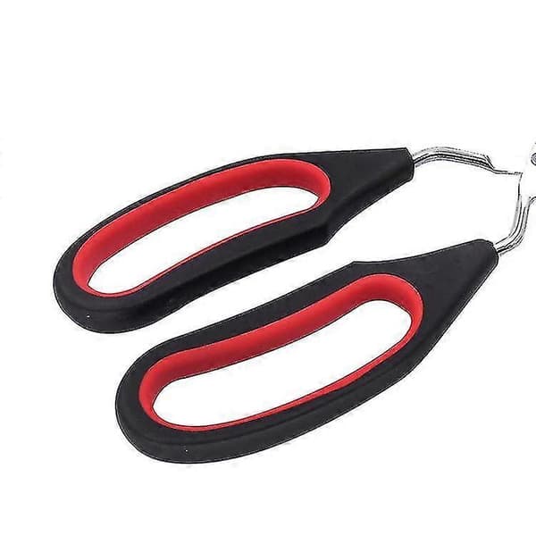 Saksetang i rustfritt stål med komfortgrep, 30 cm, multifunksjonelle matklyper for grilling