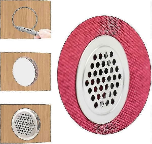 Ventilationsrist 20 Stk Ventilationsrist 35mm Ventilationsrist Ventilationsrist Ventilationsrist Hul Rustfrit Stål Hvid Rund Ventila