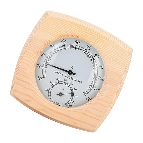 Digital Basturum Termometer Hygrometer Temperaturmätare