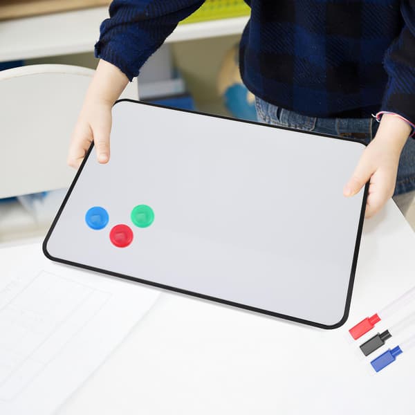 1 Set torr magnetisk whiteboard A3 magnetisk whiteboard för kylskåp
