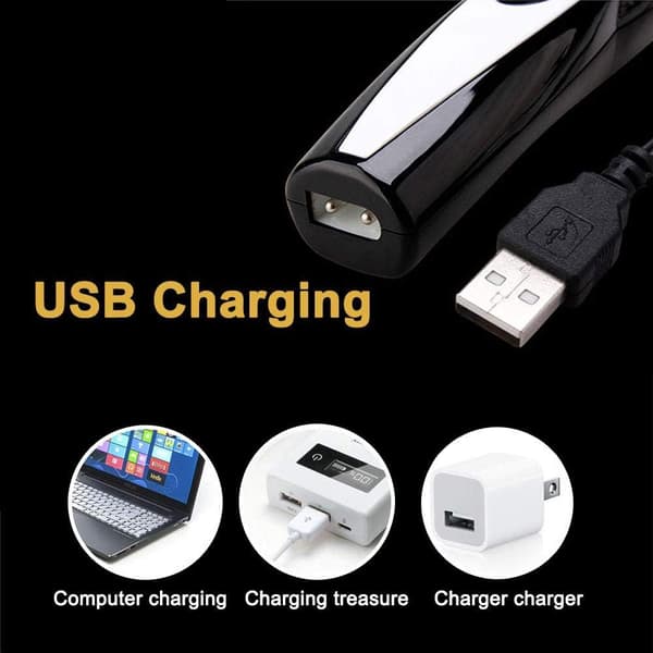 Pels trimmer til kæledyr USB genopladelig lav støj hund kat