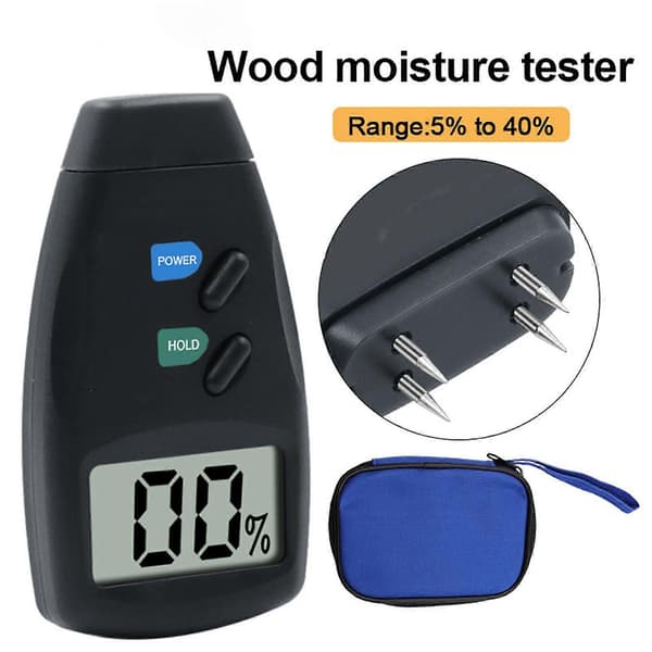 MD-4G Pin-typ Träfuktmätare - Batterifri Fukttestare För Trä, Bambu, Papper, Etc.