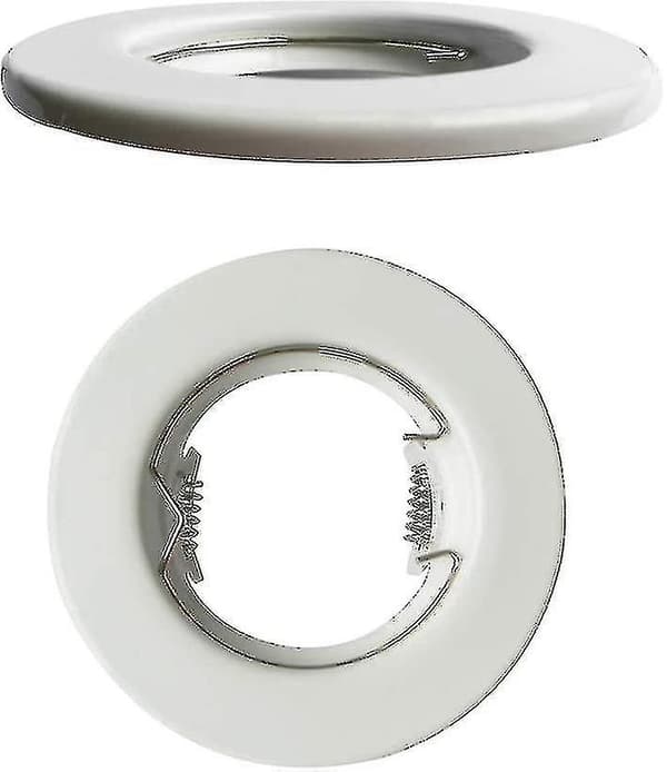 20 stk. Lampefeste Ringer for 50mm MR16 GU10 Spotlight, Ringklips for LED Halogen Pære