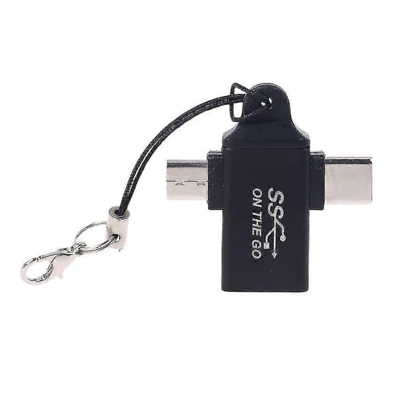 2in1 90 Asteen Micro Usb Type C Otg -sovitin Matkapuhelimen Tablet-tietokoneelle