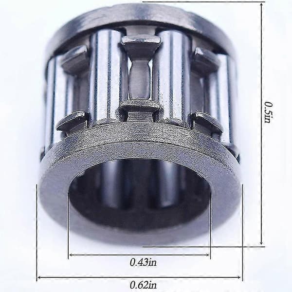 3/8 Koblingstromle Fælg Tandhjul Nåleleje Sæt Til Stihl 044 046