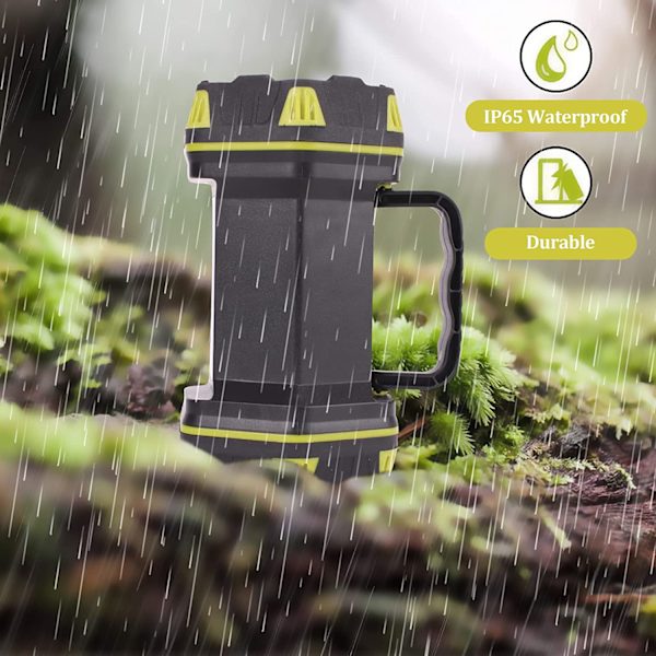 Oppladbar LED-spotlight Håndholdt Lumen 20000mAh Langvarig