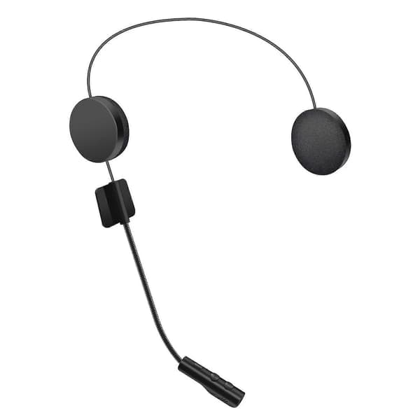 Bekvämt Bluetooth-kompatibelt hjälmheadset med 450mAh batterikapacitet