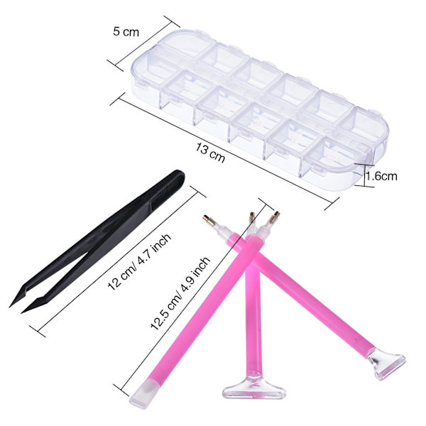 Diamantmålning Verktyg DIY Diamant Kit