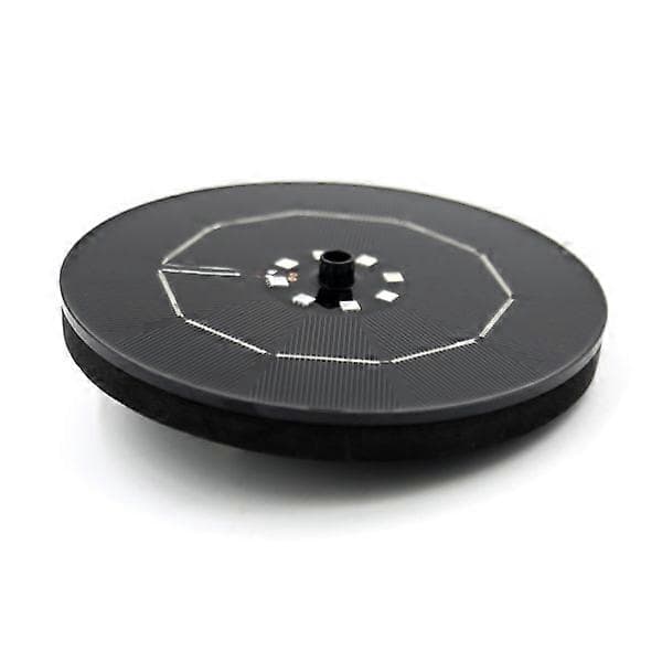 Solcellsdriven fontän Vattenfontän med batteri 16 cm
