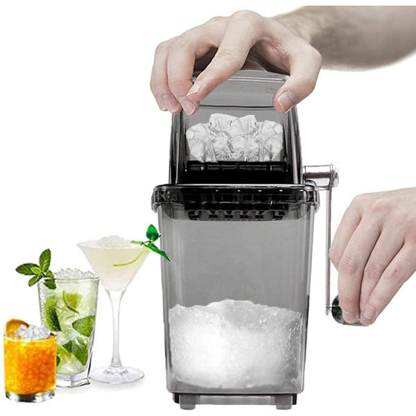 Manuel Isknuser 1,25L Forkromet (Grå)