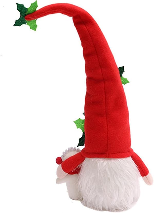 Julepynt Nisser Julepynt - Håndlaget Julenisse Tomte Med Lys