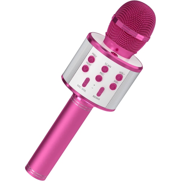 Karaoke-mikrofoni kaiuttimella - Rose Red