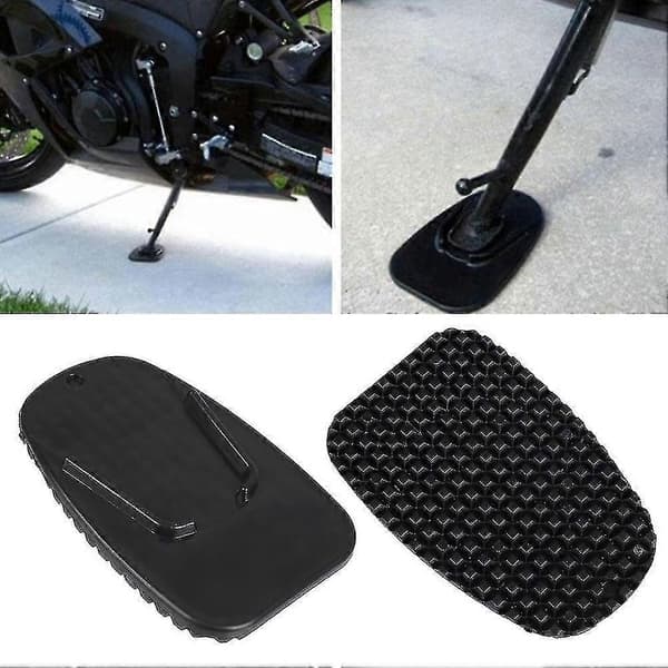 Motorcykel Sidostöd Halkfri Plattbas Parkeringsstativ Plaststödplatta
