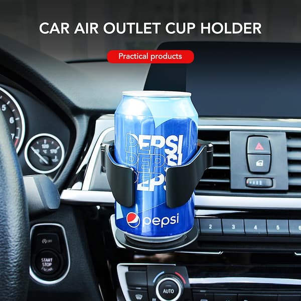 Bil Kopholder Luftventil Udluftning Drik Kaffe Flaskeholder til Opel Astra