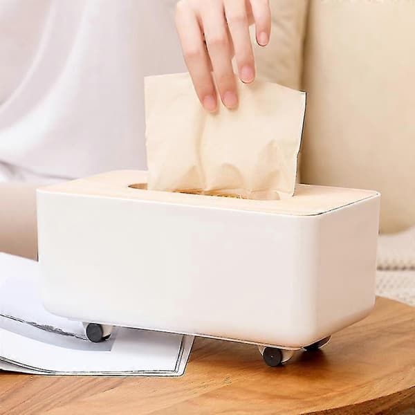 4-pack självhäftande möbelhjul 2x3cm Max 8kg Små möbelhjul Vita