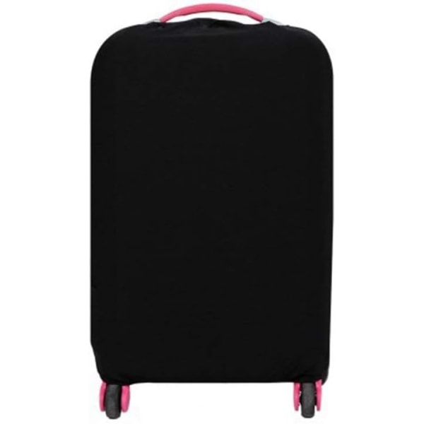 Bagagebetræk, elastisk vandtæt støvtæt kuffertbetræk til 20 tommer, sort, moderne
