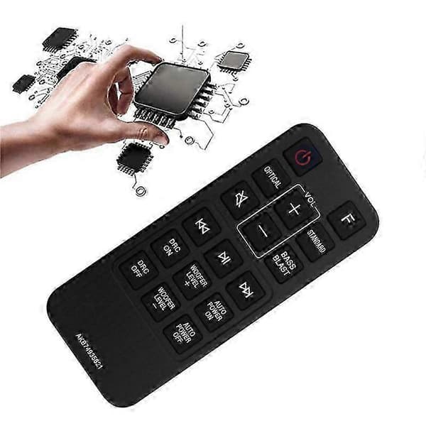 Erstatningsfjernkontroll AKB74935621 for LG Sound Bar SJ2 SJ2.AEUSLLK SJ2.DEUSLLK.