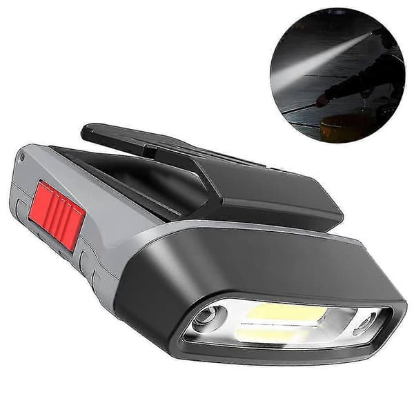 1 stk. Oppladbar Caps med bevegelsessensor - Cob Led Clip On Hatt