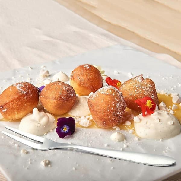 12 st Dessertgafflar, 13 cm Mini Sallads- och Fruktgafflar i Rostfritt Stål