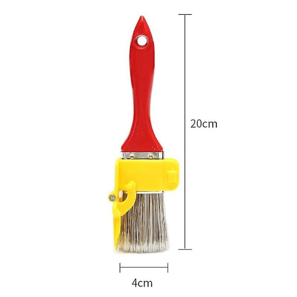 1 sarja Clean Cut Profesional Edger -maalisivellin Edger Brush Tool Monitoiminen kotiin huoneen seinään kattoon yksityiskohtien reunoihin ja listoihin