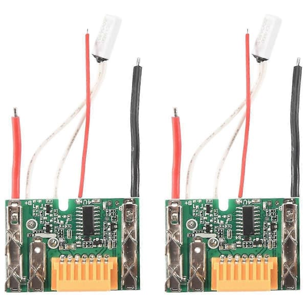2st PCB Kretsmodul Kortdelar 18V Batterichip PCB Kort Ersättning kompatibel med BL1830 BL1840 BL1850 LXT400