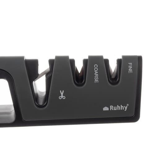 Knivsliber | Slib knive i 2 nemme trin | Saks sliber Sort