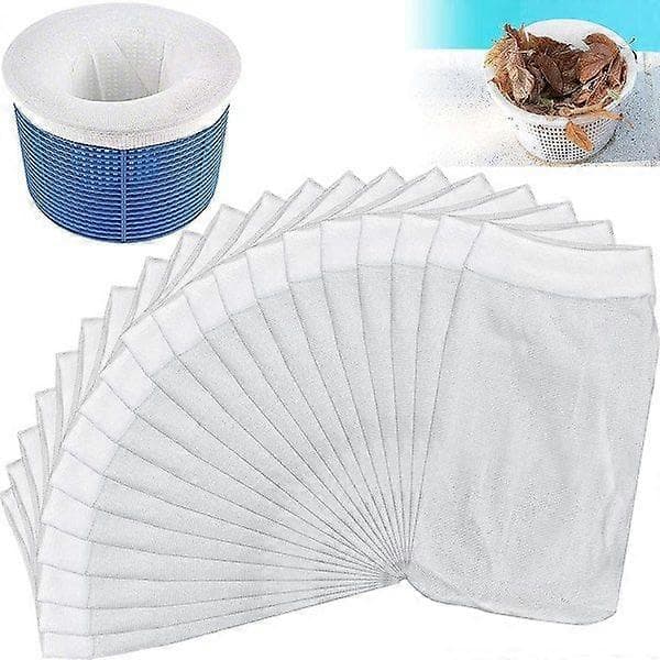 20 st poolskimmersockor poolskimmersockor poolfiltersockor för